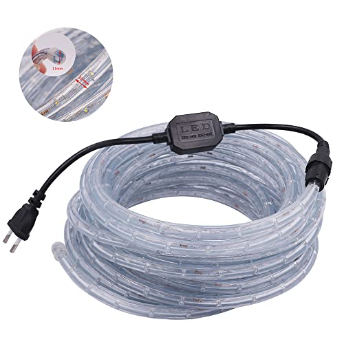 Wisada LED Lichtschlauch Außen, 220V 3m 36 LEDs/m Schlauch Indoor Warmweiß Leuchtstoffröhre, Outdoor Lichter Wasserdicht für Terrasse Wohnzimmer Weihnachten Partydeko