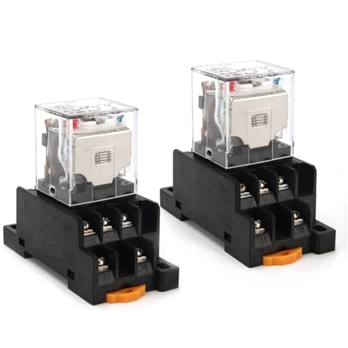 Relé electromagnético HH63P LY3NJ de alta precisión con base de 11 pines PTF11A de cobre puro 3