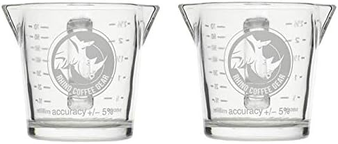 BrewGlobal Rhinoware Shot Glass - Double - 2- Count