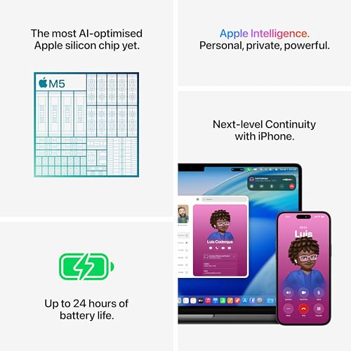 Image of Apple 2025 MacBook Pro (14-inch, Apple M5 chip with 10-core CPU and 10-core GPU, 32GB Unified Memory, 1TB) - Space Black