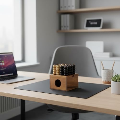 Juego de Estrategia 3D Cuatro en Línea de Madera miniatura 5