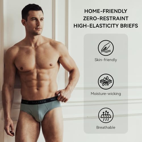 Image of Ultra Soft Men's Brief Viscose Made from Bamboo Classic | Breathable moisture-wicking underwear keeps fresh, while the stretch waistband and low-rise fit deliver lasting comfort.
