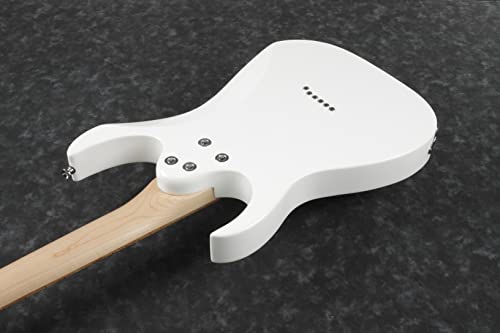 Ibanez GRGM21-WH GIO Mikro Guitare électrique 3/4 - Les Beatles, Paul McCartney, John Lennon, RIngo Starr, George Harrison Ibanez GRGM21-WH GIO Mikro Guitare électrique 3/4 – Image 6