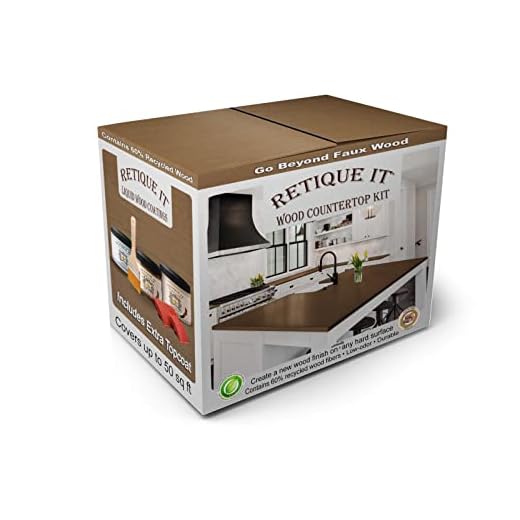 Transformative Wood Finish Countertop Kit