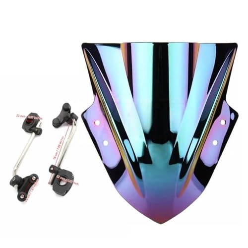 Moto Pare-Brise de Protection Maximale Contre le Vent et la Pluie