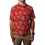 Ottawa Senators NHL Officially Licensed Short Sleeve Performance Polo Floral, X-Large Team Color