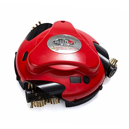 Grillbot Automatic Grill Cleaning Robot with Brass Brushes - BBQ Grill Cleaner