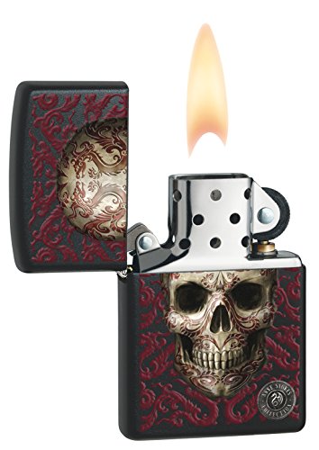 Zippo 218 Anne Stokes - Black Matte - Spring 2017 Feuerzeug, Chrom, Silber, 5.8 x 3.8 x 2 cm – Bild 3