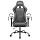 Game of Thrones - Gaming Stuhl oder Bürostuhl, Gamer Sessel für Erwachsene, bequemer Sitz, integrierte Kopfstütze, Armlehnen und Höhe verstellbar, ergonomische Rückenlehne - Schwarz.