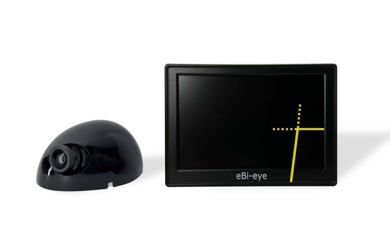 早い者勝ちフロント補助カメラeBi-eye M1 LW 白色 モニター エビアイ ebigan_m1-rw