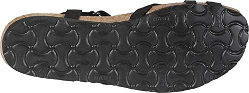NAOT Footwear Women's Brittany Black Velvet Nubuck Sandal 10 M US | Image 2