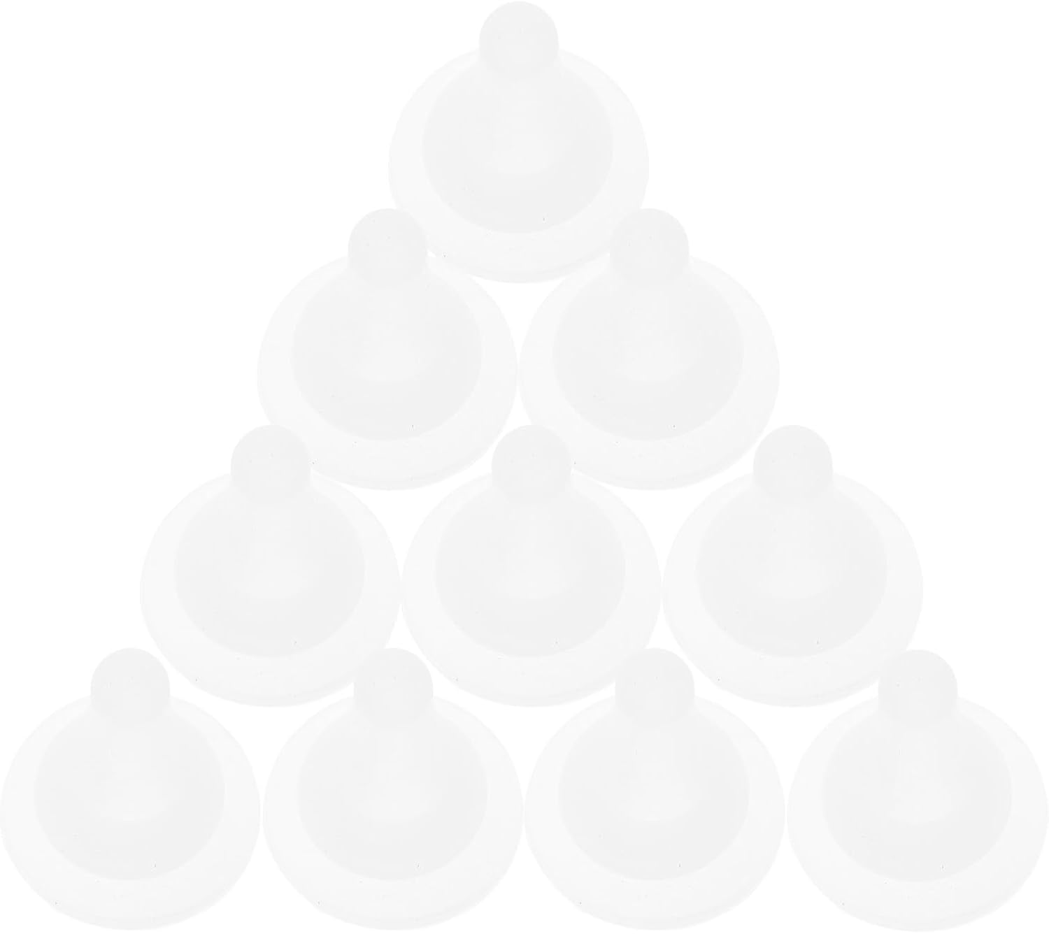 50pcs Silicone Pet Feeding Nipples for Kittens and Puppies, Soft and Natural Feel, Easy to Carry Nursing Bottle Pacifier for Newborn and Small Pets, the Go Feeding and Daily