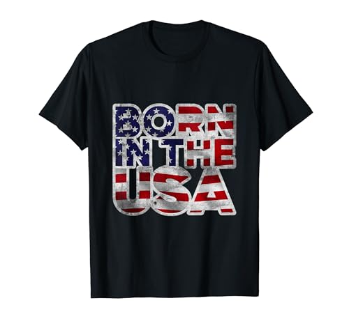 Proud Born In The USA Novelty Graphic Tees & Cool Designs T�V���c