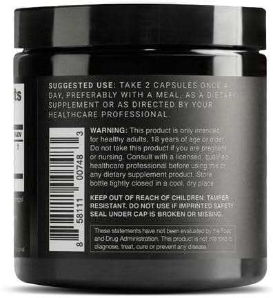 Toniiq 1,000mg Ultra High Strength St. John's Wort Capsules (Non-GMO) - 7X Concentrated Extract - 0.3% Hypericin - Highly Purified and Bioavailable - 120 Capsules - Image 3