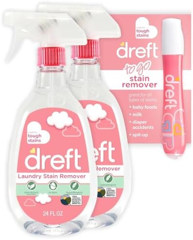 Dreft Stain Remover for Baby Clothes and Hypoallergenic Baby Stai...
