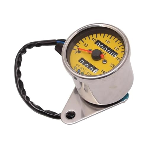 Compteur kilométrique moto double universel avec rétroéclairage LED et tachymètre