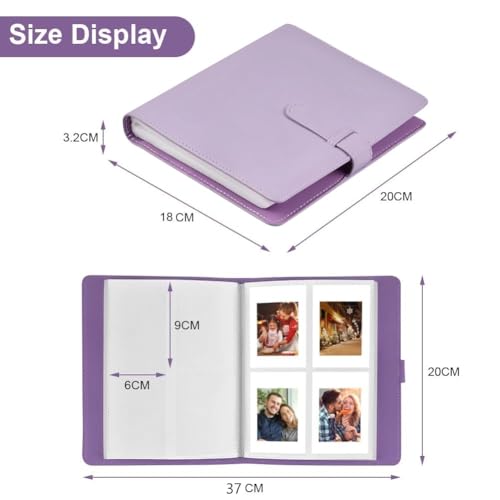 Flintronic Photo Albums, 256 Pockets Scrapbook Memory Book - Image 2