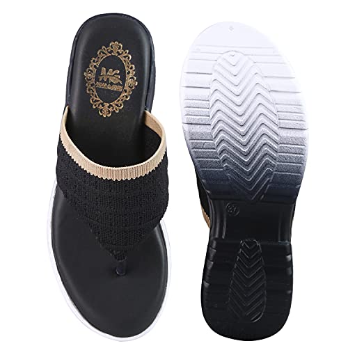 Image of madam glorious women's /girls stylish soft comfortable v shape wedges for women stylish
