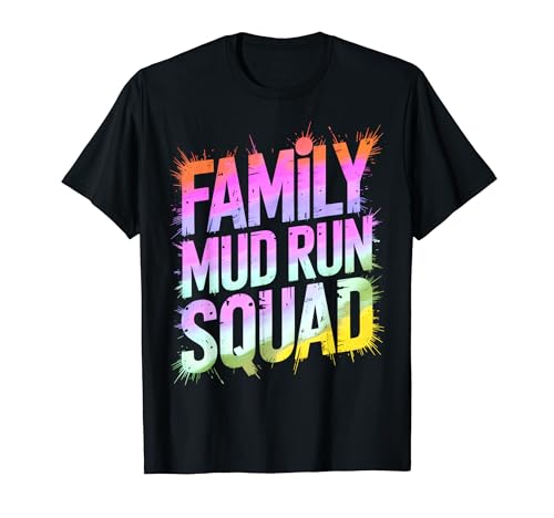 Girls Family MUD RUN SQUAD Buddies Mudding ��Q���R�[�X T�V���c