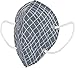 Produktbild TechniSat TECHNIMASK 2.0 - FFP2 Maske (5-lagige Gesichtsmaske mit hochwertigem Vlies, Mund- und Nasen-Bedeckung, dermatologisch getestet, Made in Germany) Muster Karo - 5 Stück