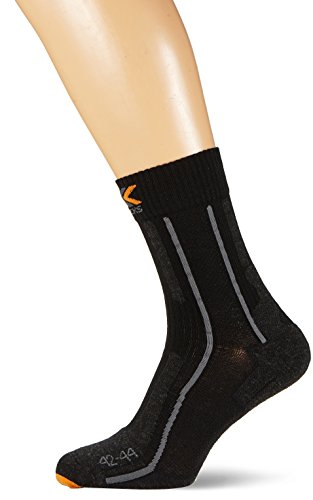 X-Socks Trekking Merino Light Calza, Uomo, Nero