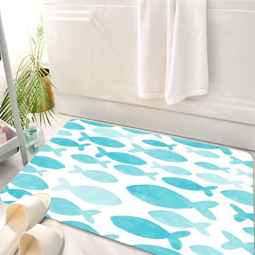 Tapete extra suave de microfibra para baño con base segura 3