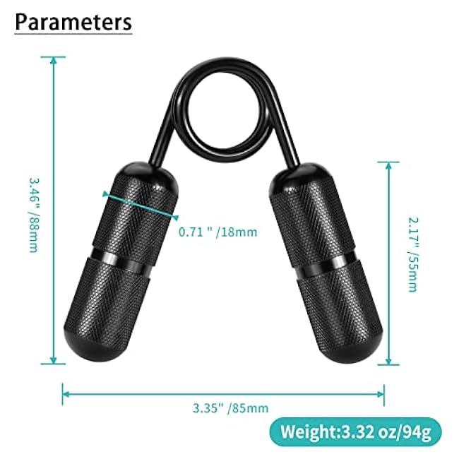 Mini Grip Strength Trainer, Metal fingers thumb Hand Grip Strengthener, Hand Rehabilitation Finger Strength Training Muscle Building, Suitable for Teenagers Adult Kids