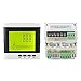 Three-phase Multifunctional Digital Energy Meter, High Accuracy Voltage Current Display, Programmable Electric Power Meter Digital LED Ammeter Voltmeter
