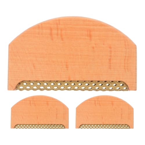 KOMBIUDA 3pcs Sweater Care Tool Wood Combs to Remove Pilling Clothes Defuzzer Multi Fabric Shaver Wool Hairball Remover for De-Pilling Clothing Garments Scarves Knits Coat