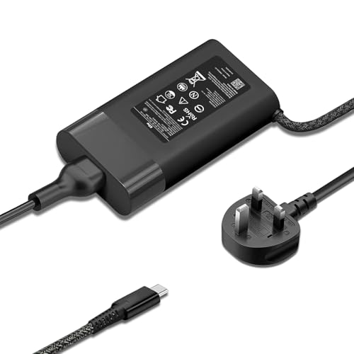 New Slim 65W USB C Laptop Charger Compatible With HP Envy X360 Spectre X 360 Envy Spectre Elitebook Elitebook X 360 Chromebook Elite x2 Travel Type C notebook Power Cord Supply