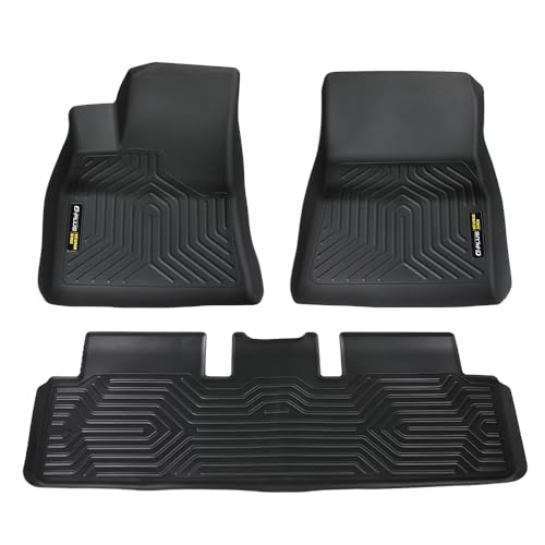 G-Plus 02CFM6101ABK-NEW Tesla Model 3 Floor Mats Compatible cover