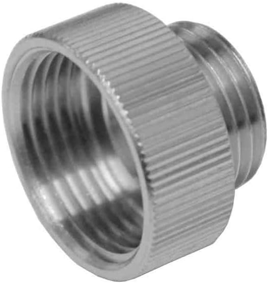 Shower Hose Adaptor 3/4" Female to 1/2" Male BSP Chrome Reducer