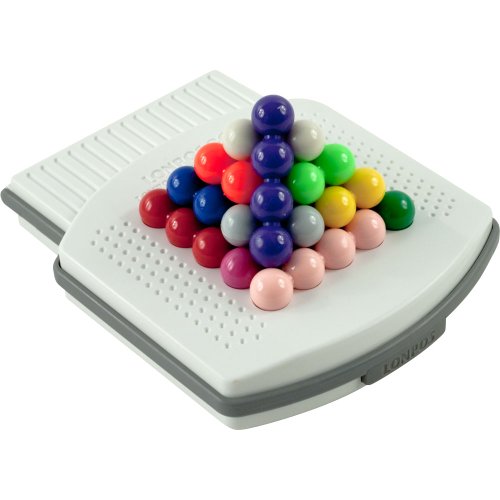 LONPOS 404 Brain Intelligence Puzzle Game White/Multi Color, 5