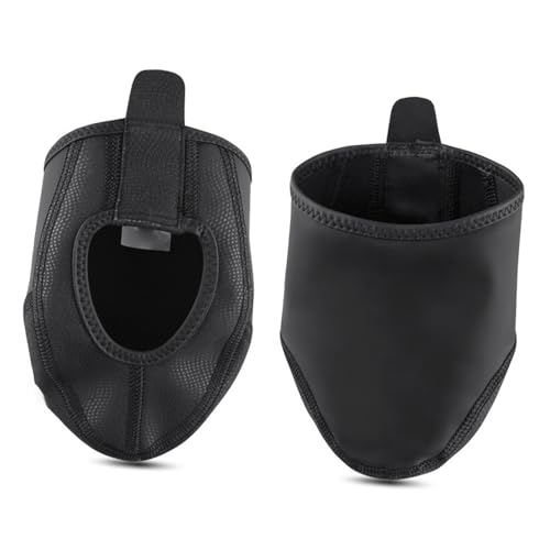 Cubre Zapatillas de Ciclismo de Invierno Cortas con Punta Abierta, Cortaviento y Térmicas, Reflectivas para Montaña y Ruta, 1 Par miniatura 3