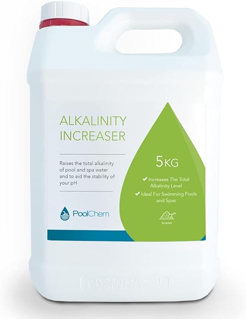 PoolChem - Total Alkalinity Plus, TA Increaser 5kg, TA Raiser for increasing the Total Alkalinity levels in your Spa, Hot Tub or Pool