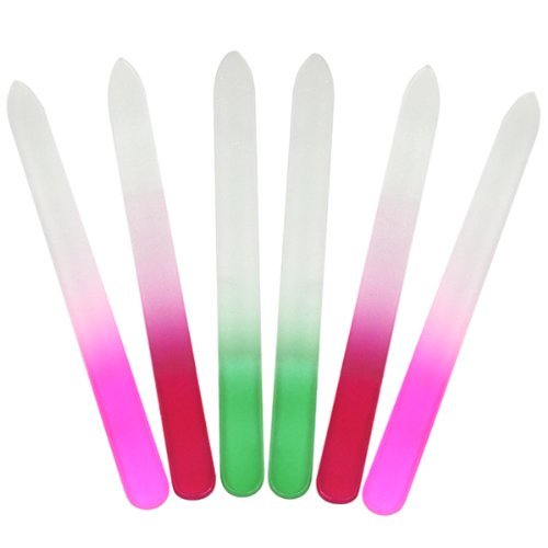 JOVANA Crystal Glass Nail Files Manicure Set of 5