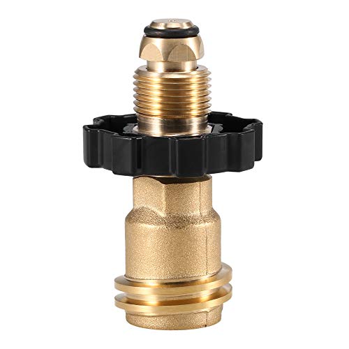 Adaptador, Romacci Adaptador do tanque de propano Válvula reguladora de latão sólido Tanque POL de s