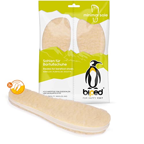 biped minimal sole BURGOS - 2 Paar Winter Einlegesohlen für...