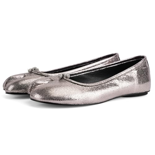VBDB Tabi Ballet Flats Shoes for Women Rounde Wide Width