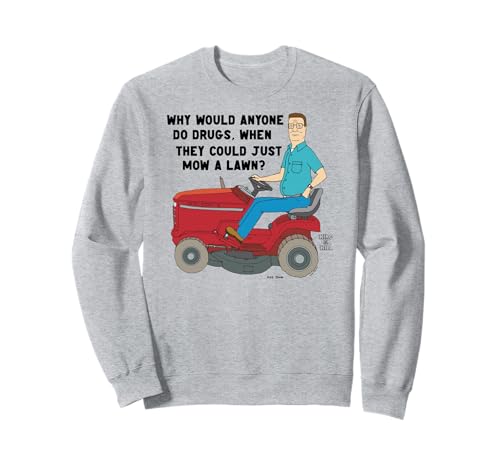 King of the Hill Hank Why Do Drugs Just Mow a Lawn Cartoon g[i[