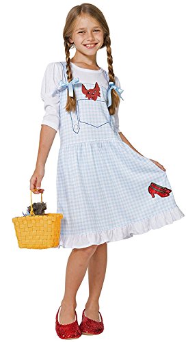 Intimo Little Girl's Wizard of Oz Fantasy Gown Sleepwear, Blue, 6/6X