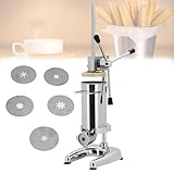 Grpquatsch Kommerzielle Manuelle Churro Maker, Lateinamerikanische Frucht-Donut-Maschine, Manuelle WurstfüLlmaschine FüR Restaurants Und BäCkereien, 2l/3l 3L