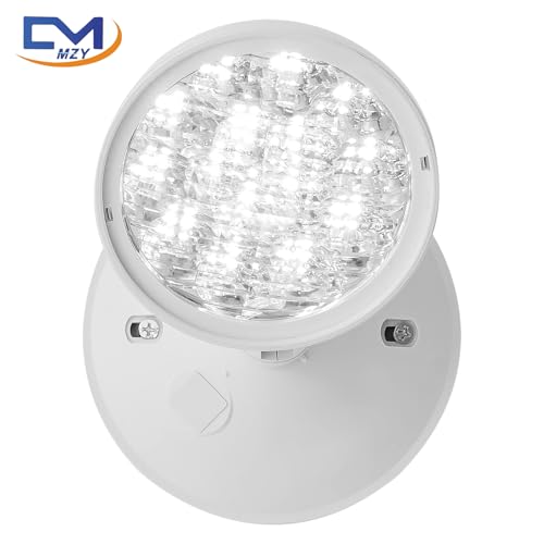 CM MZY Emergency Remote Head Lighting, Single Head Emergency Light, UL Listed, Multi Voltage 3.6 to 24 Volt Input, 3 Watts, 180 Lumen, Round，1 Pack by CM MZY - Image 2