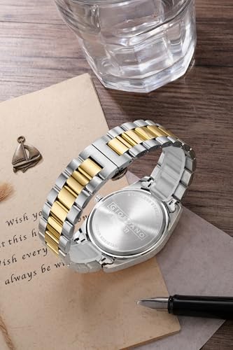 Image of Giordano Analog Watch for Men with Round Dial, Roman Numeric Indices and Stainless Steel Strap - GZ-50112