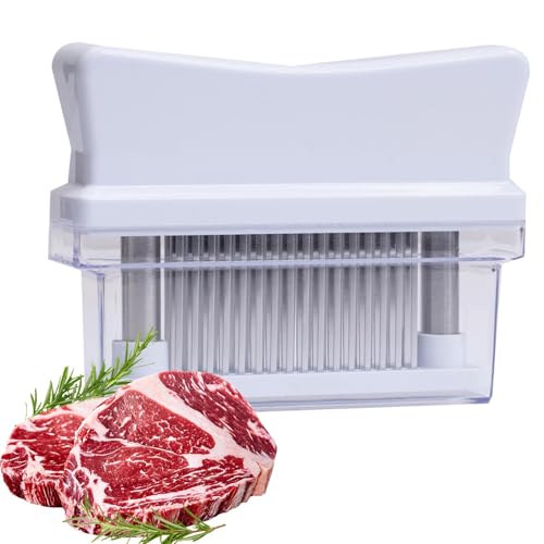 Ago per batticarne – Utensili multiuso – Batticarne – Batticarne – Batticarne da cucina – Utensile per cucinare carne con copertura per manzo, pollo, maiale, pesce