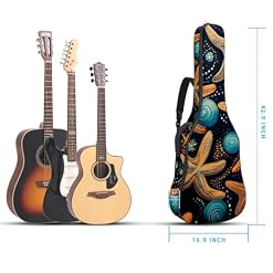 JRHEJTFZ Housse pour guitare acoustique de 1,9 cm d’épaisseur – Imperméable – Durable et élégant – Motif dessin animé étoile de mer, Multicolore 4., 42.9×16.9×4.7 in, Motif imprimé tendance - Les Beatles, Paul McCartney, John Lennon, RIngo Starr, George Harrison JRHEJTFZ Housse pour guitare acoustique de 1,9 cm d'épaisseur - Imperméable - Durable et élégant - Motif dessin animé étoile de mer, Multicolore 4., 42.9x16.9x4.7 in, Motif imprimé tendance – Image 5