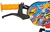 Toimsa Hot Wheels 12 inch Bicycle, Kids Bike Learn to Ride, with Training Wheel Stabilisers and Mudguard, for Children Ages 3-5 Years, Blue and Red #4