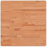 【Legno massello di faggio:】 Il piano di questo tavolo è realizzato in legno massello di faggio, che è uno splendido materiale naturale. Il legno di faggio ha le venature dritte ed è molto resistente.