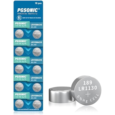 PGSONIC LR1130 Battery (10pcs) Cover