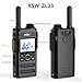 KSUN WiFi Walkie Talkie with Bluetooth Hotspot 4G Network Radio Long Range Handheld LTE/POC Two-Way Radio for Android Push-to-Talk Intercom ZL35